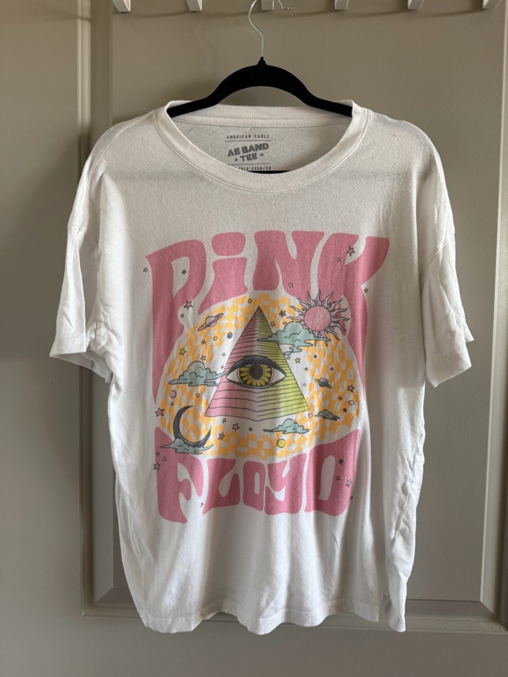 American Eagle Oversized Pink Floyd Tee